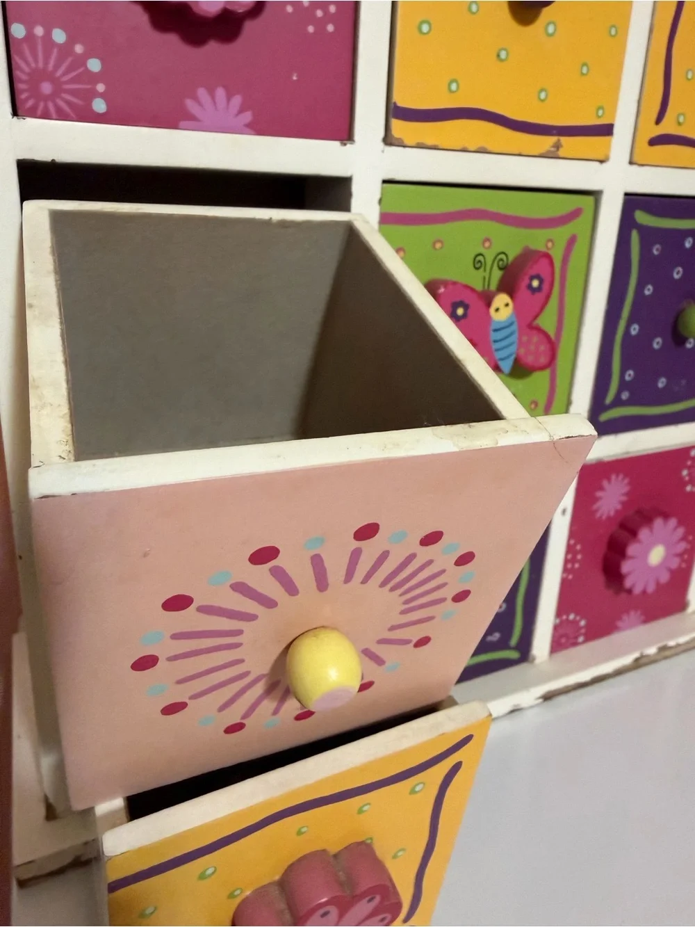 Colorful 9-Drawer Jewelry Organizer - Multicolor